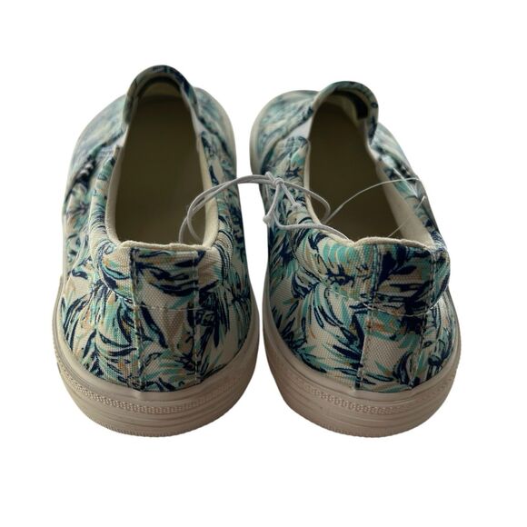 NEW Nautica SLIP ON Loafers Shoes Sneakers CANDLER Navy Palm - Men's Size 10 - Picture 6 of 9